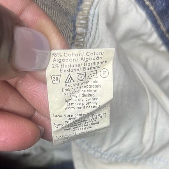 Calvin Klein flare dark denim sz 10 - Picture 2 of 7